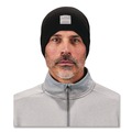 Hats | Ergodyne 16812 N-Ferno 6812 One Size Fits Most Rib Knit Beanie - Black image number 8