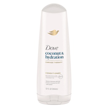 Dove 12 oz Bottle Coconut Conditioner (6/Carton)