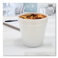 Food Trays, Containers, and Lids | Dart 16MJ20 16 oz. Foam Containers - White (500/Carton) image number 5