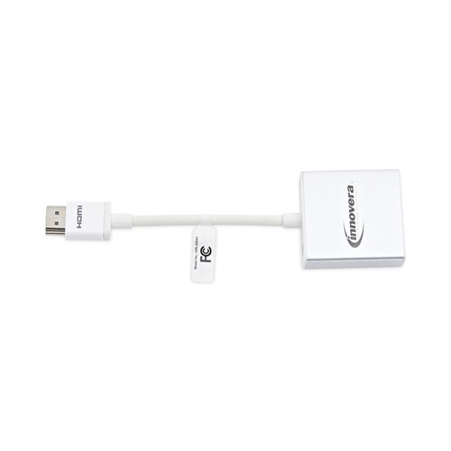 Office Jansan | Innovera IVR30040 6 in. HDMI to SVGA Adapter - White image number 0