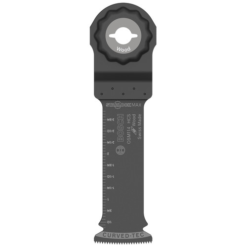 Multi Tools | Bosch OSM114 1-1/4 in. StarlockMax High-Carbon Steel Plunge Cut Blade image number 0