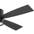 Ceiling Fans | Casablanca 59289 54 in. Bullet Matte Black Ceiling Fan with Light and Wall Control image number 2