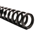 Office Jansan | GBC 2514517 ProClick 5/8 in. Diameter 110 Sheet Capacity Easy Edit Spines - Black (100/Box) image number 1