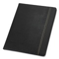 | Samsill 71220 Slimline Leather-Look/Faux Reptile Trim Writing Pad Padfolio - Black image number 1