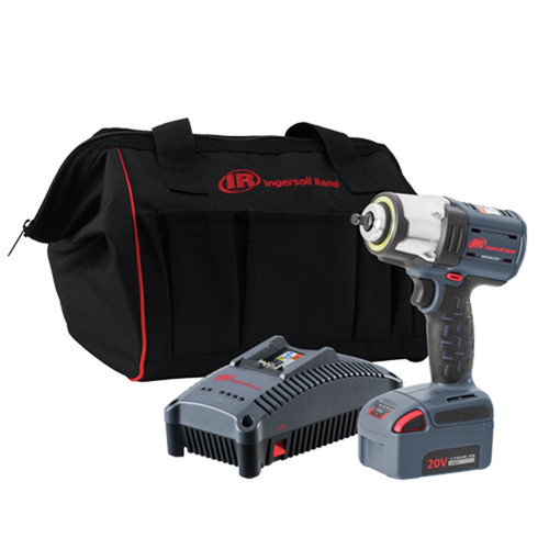 Impact Wrenches | Ingersoll Rand W5133-K12 Brushless Lithium-Ion 3/8 in. Cordless High Torque Impact Wrench Kit (5 Ah) image number 0
