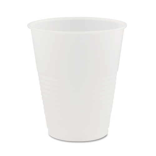Customer Appreciation Sale - Save up to $60 off | Dart Y12S 12 oz. High-Impact Polystyrene Squat Cold Cups - Translucent (50/Pack) image number 0