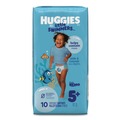 Cleaning & Janitorial Supplies | Huggies 18345 32 lbs. and Up Little Swimmers - Size 5-6/Blue (8/Carton) image number 2