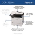 Office Printers | Brother DCPL5510DN DCP-L5510DN Business Laser AIO Printer Copy Print Scan image number 5