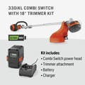Trimmers | Husqvarna 970701204 330iKL Lithium-Ion Cordless Combi Switch and String Trimmer Attachment Kit image number 1