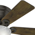 Ceiling Fans | Hunter 52137 42 in. Haskell Premier Bronze Ceiling Fan with Light image number 5