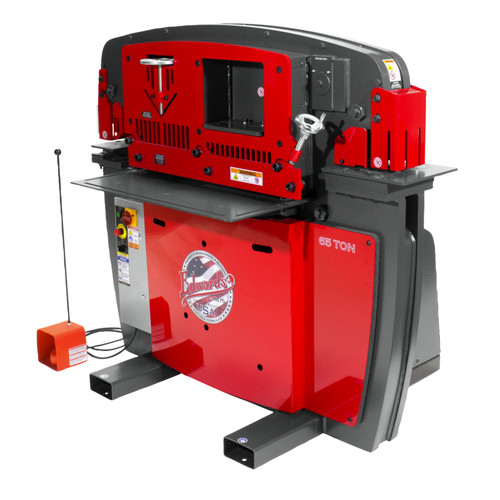 Metal Forming | Edwards ED9-IW65-3P230-A 230V 3-Phase 65 Ton JAWS Ironworker with Hydraulic Accessory Pack image number 0