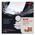 Cleaning & Janitorial Supplies | WypAll 05120 L10 9.38 in. x 10.25 in. 2-Ply Banded Windshield Wipers - Light Blue (140/Pack, 16 Packs/Carton) image number 6