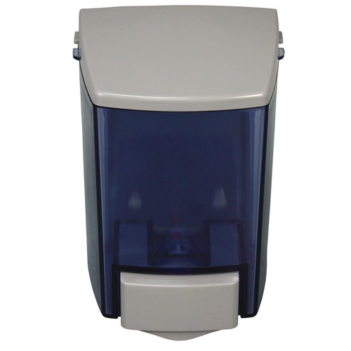 Hand Soaps | Impact 9331 ClearVu Encore 4.5 in. x 4 in. x 6.25 in. 30 oz Liquid Soap Dispenser - Gray image number 0