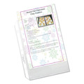 Office Jansan | C-Line 62058 8.5 in. x 5.5 in. 2 in. Heavyweight Polypropylene Sheet Protectors - Clear (50/Box) image number 3