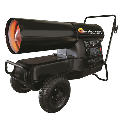 Job Site Heaters | Mr. Heater MH210KTR 210,000 BTU Forced Air Kerosene Heater image number 0