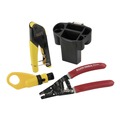 Klein Tools VDV011-852 3-Piece Coax Cable Installation Kit with Hip Pouch image number 0