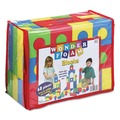 Office Jansan | WonderFoam PAC4380 High-Density Foam Blocks - Assorted Colors (68/Pack) image number 1