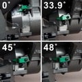 Metabo HPT Clearance | Metabo HPT C12FDHBM Dual Bevel Compound 12 in. Corded Miter Saw with Xact Cut LED Shadow Line System image number 4