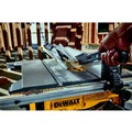  | Dewalt DW7451DWE7485-BNDL 8-1/4 in. Compact Jobsite Table Saw and 10 in. Table Saw Stand Bundle image number 9