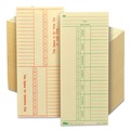 Office Jansan | TOPS 1260 3.38 in. x 8.25 in. 2-Sides Time Clock Cards Replacement for K14-15 (500/Box) image number 1