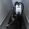 Backpack Vacuums | Makita GCV05T1X 40V max XGT Brushless Lithium-Ion 2-Quart Cordless Dry Backpack Vacuum Kit (5 Ah) image number 15