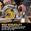 Circular Saws | Factory Reconditioned Dewalt DCS590WW1R 20V MAX XR Lithium-Ion Brushless 7-1/4 in. Cordless Circular Saw Kit with POWERPACK (8 Ah) image number 11