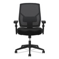  | HON HVL581.ES10.T VL581 250 lbs. Capacity 18 in. to 22 in. Seat Height High-Back Task Chair - Black image number 1