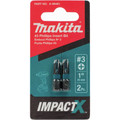 Bits and Bit Sets | Makita A-96481 Makita ImpactX #3 Phillips 1 in. Insert Bit, 2/pk image number 2