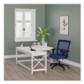 Office Desks & Workstations | Alera ALEWSF5959WT 58.27 in. x 58.27 in. x 29.53 in. L-Shaped Farmhouse Desk - White image number 6