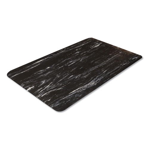 Floor Mats | Crown CU 3660GY 36 in. x 60 in. Cushion-Step Marbleized Rubber Surface Mat (Grey) image number 0