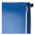 Office Jansan | Avery 14801 11 in. x 8.5 in. 3 Rings 1 in. Capacity Hanging Storage Flexible Non-View Binder with Round Rings - Black image number 3