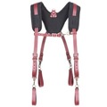 Tool Belts | CLC 21522 Fully-Adjustable Padded Yoke Leather Suspenders image number 1
