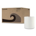 Paper Towels and Napkins | Boardwalk 8122 8 in. x 800 ft. 1-Ply Hardwound Paper Towels - White (6/Carton) image number 0