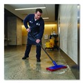 Cleaning Cloths | Boardwalk 7100115839 28 in. x 14 in. Buffing Floor Pads - Red (10/Carton) image number 5