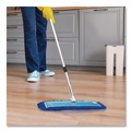Mops | Gritt Commercial GRI182243PK 24 in. x 5 in. Microfiber Looped Dust Mop Pad Head - Blue (3/Pack) image number 5