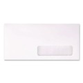 Office Jansan | Quality Park QUA21332 Window Envelope, #10, Commercial Flap, Gummed Closure, 4.13 X 9.5, White, 500/box image number 2