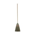 Brooms | Boardwalk BWK920YEA Mixed Fiber 55 in. Length Maid Broom image number 0