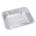 Food Trays, Containers, and Lids | Handi-Foil 321-00-100 10.38 in. x 12.75 in. x 2.56 in. Aluminum Steam Table Pans (100/Carton) image number 1