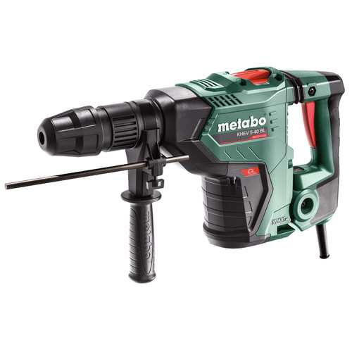 Rotary Hammers | Metabo 600765620 KHEV 5-40 BL 11.3 Amp 350/500 RPM SDS-MAX Combination Brushless 1-9/16 in. Corded Rotary Hammer image number 0