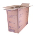 Food Trays, Containers, and Lids | Fabri-Kal 000000000009501036 24 oz 4.6 in. Diameter x 3.6 in. Height Plastic Recycleware Round Deli Container - Clear (500/Carton) image number 1