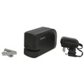 Office Jansan | Universal UNV43120 20-Sheet Capacity Half-Strip Electric Stapler with Staple Channel Release Button - Black image number 0