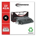 Ink & Toner | Innovera IVR83042 10000 Page-Yield Remanufactured Toner Replacement for 42A (Q5942A) - Black image number 1