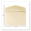 Envelopes & Mailers | Quality Park QUA54416 #15 Hub Flap Gummed Closure 10 in. x 15 in. Open-Side Booklet Envelope - Manila (100/Box) image number 3