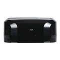 Paper Towels and Napkins | Boardwalk R3670BKBW 13 in. x 6.75 in. x 8.75 in. Standard Twin Toilet Tissue Dispenser - Black image number 4