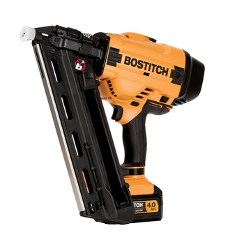 Factory Reconditioned Bostitch 20V MAX Lithium-Ion 28-Degree Wire Weld Framing Nailer Kit (4 Ah)