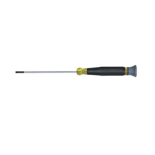 Screwdrivers | Klein Tools 614-4 1/8 in. Cabinet Tip 4 in. Electronics Screwdriver image number 0