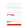 Universal UNV96920PK 6 in. x 9 in. Gregg Rule Steno Books - White (6 Pads/Pack, 80 Sheets/Pad) image number 1