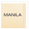 Office Jansan | Pendaflex 13140EE 0.75 in. Expansion 11-pt Manila 1 Fastener Letter Size Laminated End Tab Fastener Folders - Manila (50/Box) image number 5