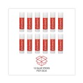 Office Jansan | Universal UNV75750 0.74 oz. Glue Stick - Clear (12/Pack) image number 3