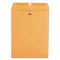Office Jansan | Universal UNV35265 #93 Square Flap Gummed/Clasp Envelope - Brown Kraft (100/Box) image number 4